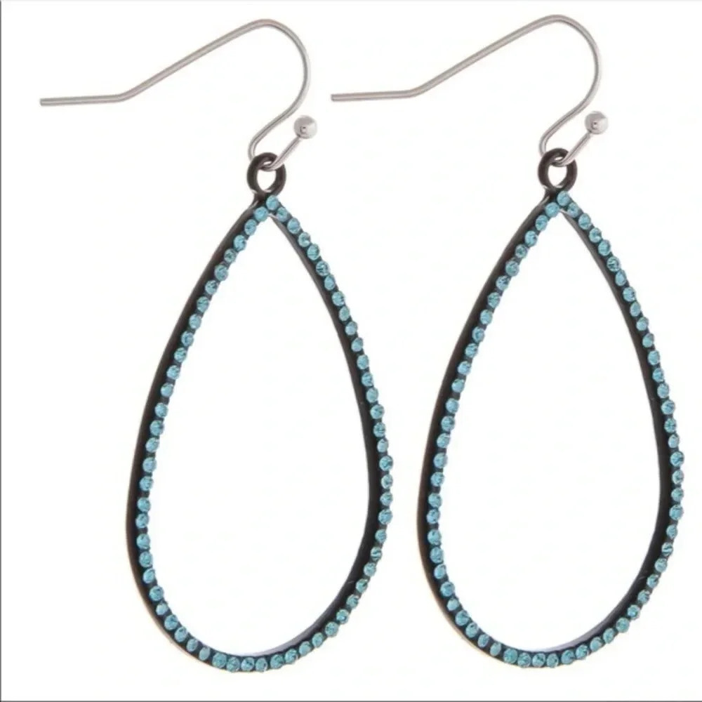 Boutique Aqua earrings